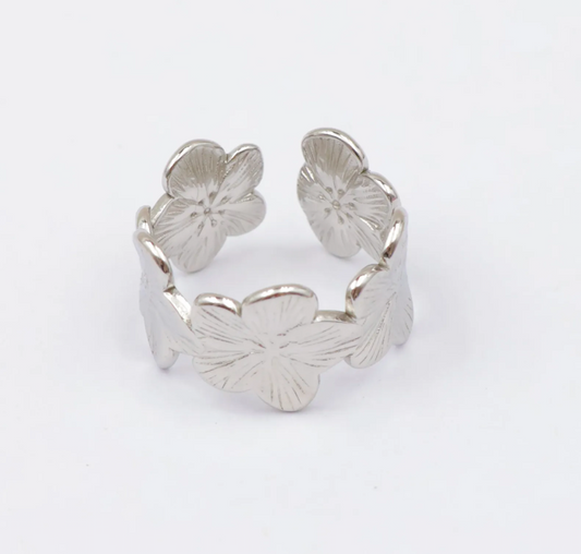 Bague fleurs