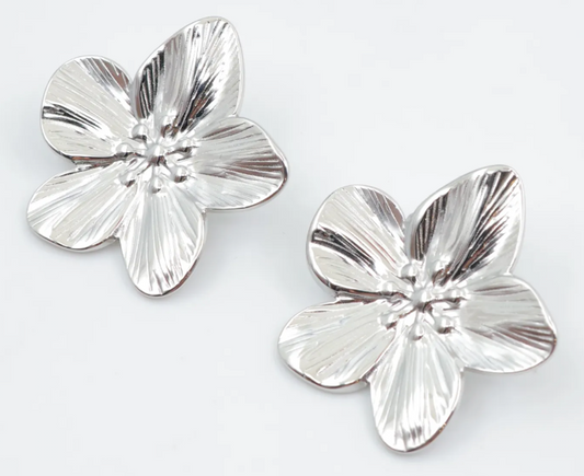 Boucle d'oreilles fleurs